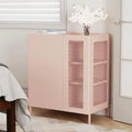 Modern Metal Sideboard Cabinet with Adjustable Shelves Z222
