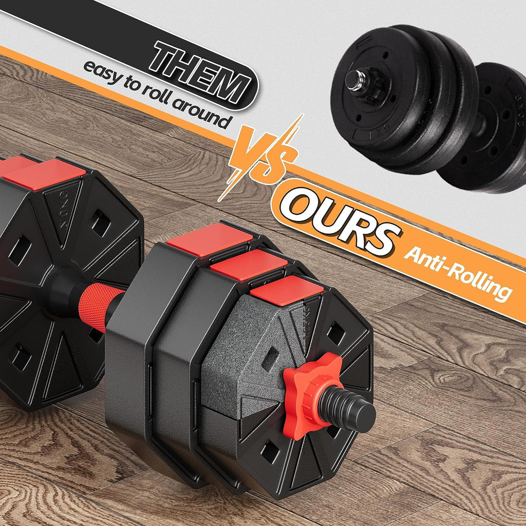 66LB Adjustable Dumbbells Set Q314053