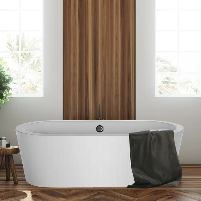 59 Freestanding Soaking Bathtub D116