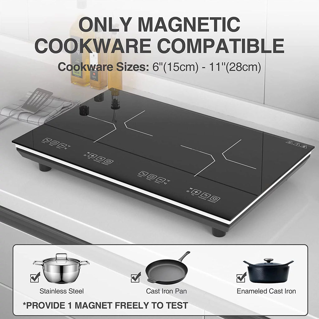 Portable Induction Cooktop 1800W Single Burner C780476