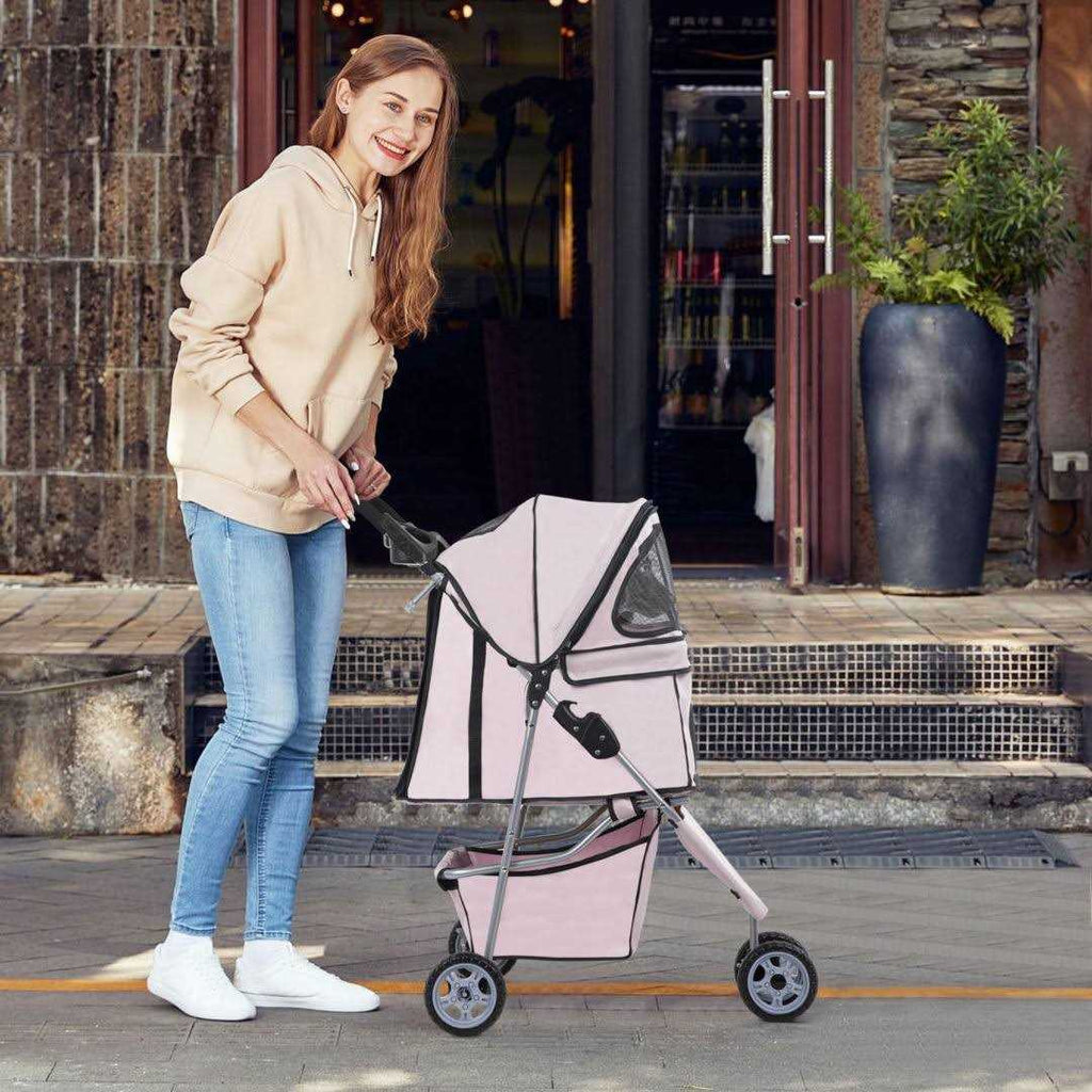 Pet Stroller Folding Carrier K670