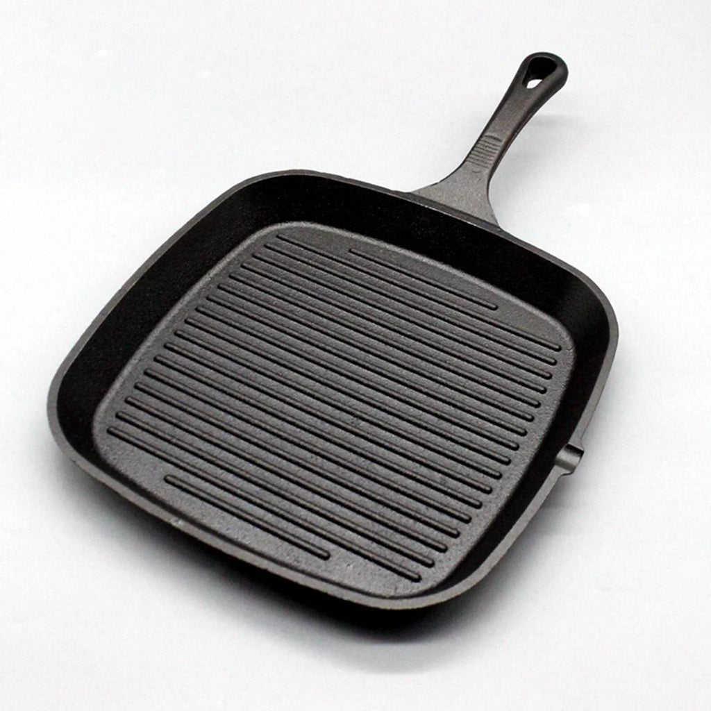 Cast Iron Grill Pan with Handle O386