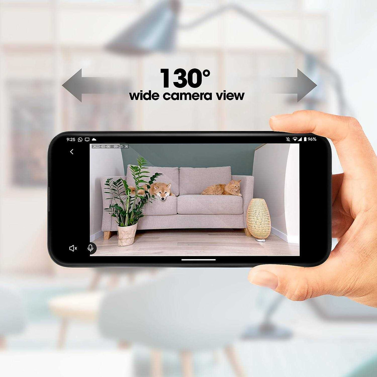 Pet Camera and Treat Dispenser with Motion Activation R130