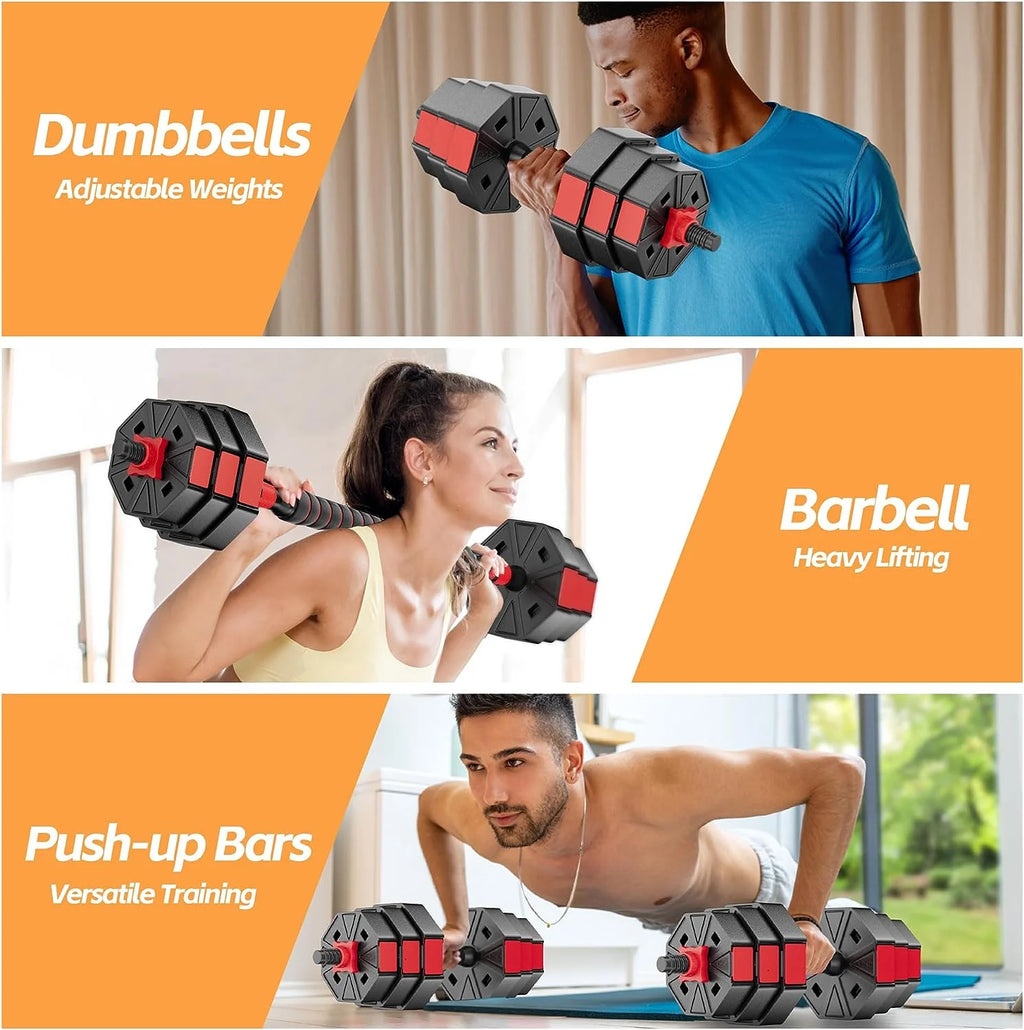 66LB Adjustable Dumbbells Set Q314053