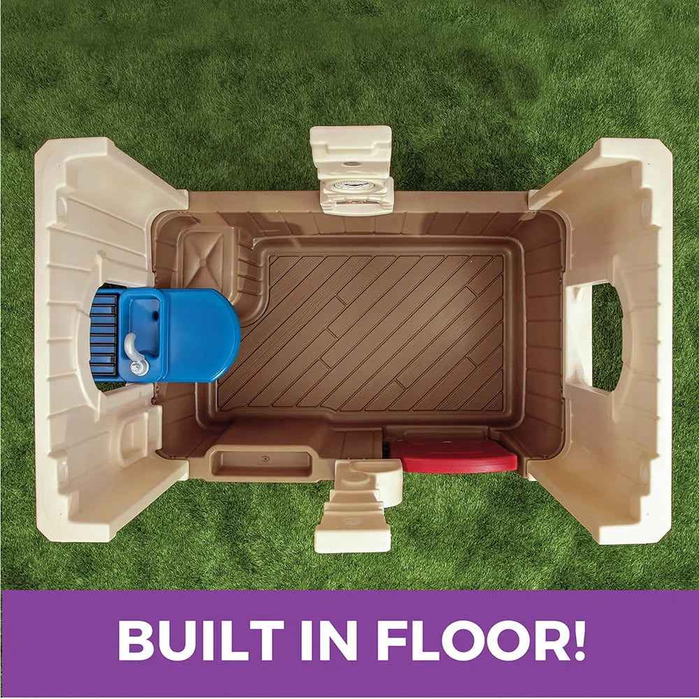 Brown Plastic Kids Playhouse P48881