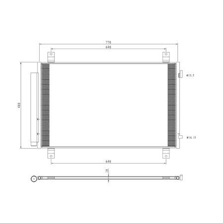A/C Condenser I406101
