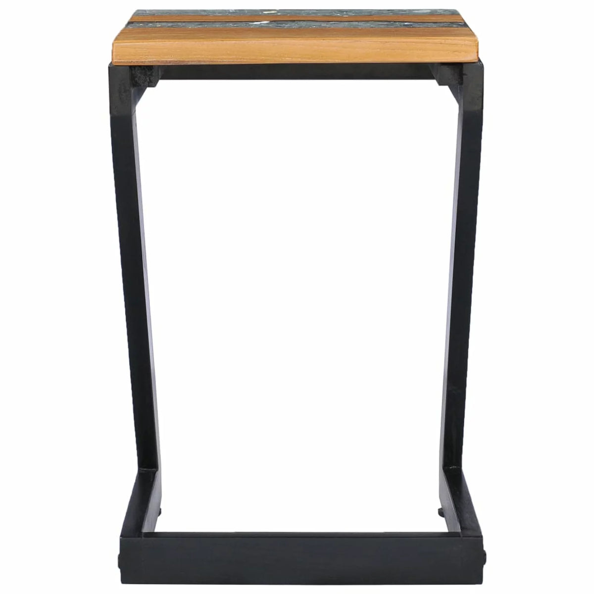 Teak Wood and Polyresin Coffee Table F8168