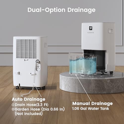 120 Pints Energy Star Dehumidifier with Drain Hose N841