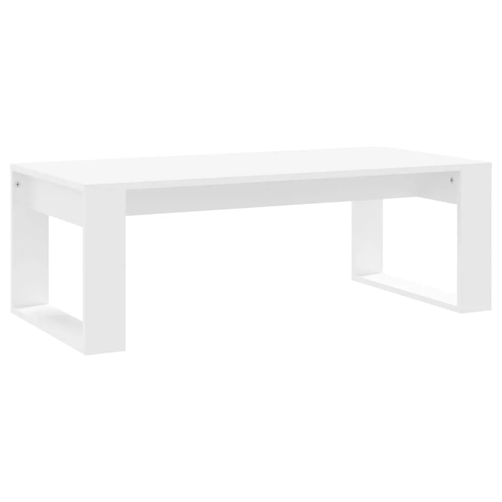 White Engineered Wood Coffee Table B756014