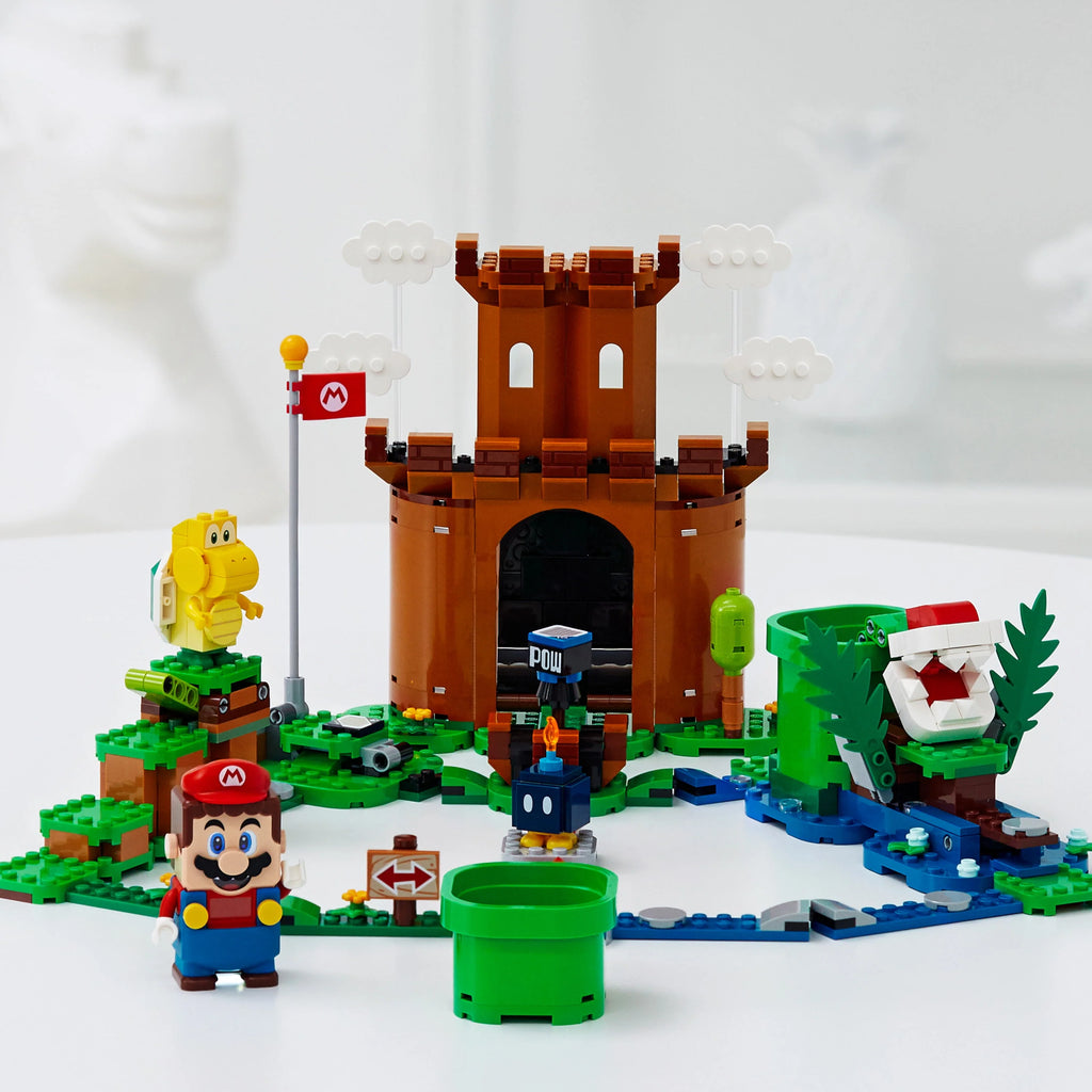LEGO Super Mario Guarded Fortress Expansion Set 71362 Collectible Building Playset for Kids (468 Pieces) H97647