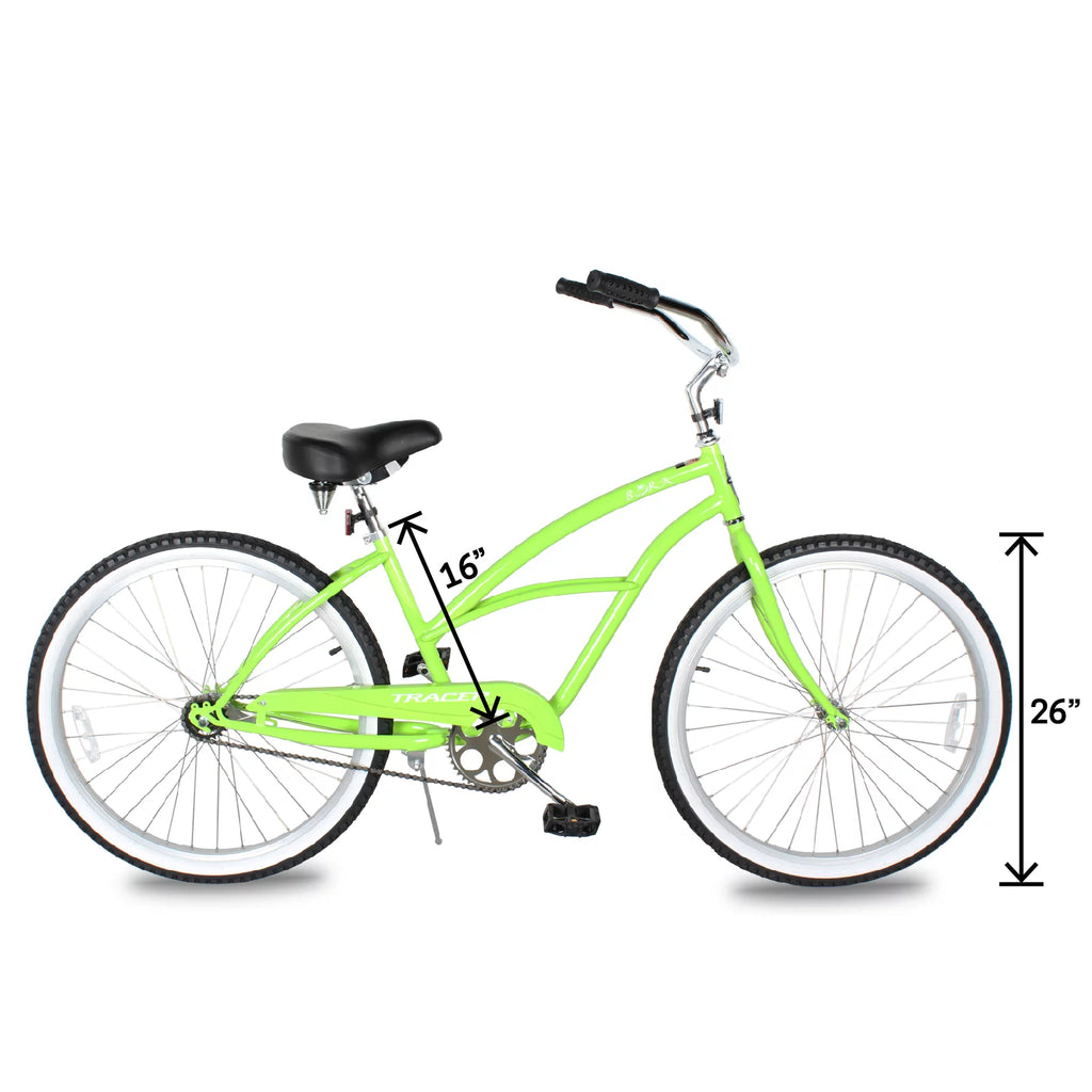 26 Inch 1 Speed Mint Green Cruiser Bike R450170