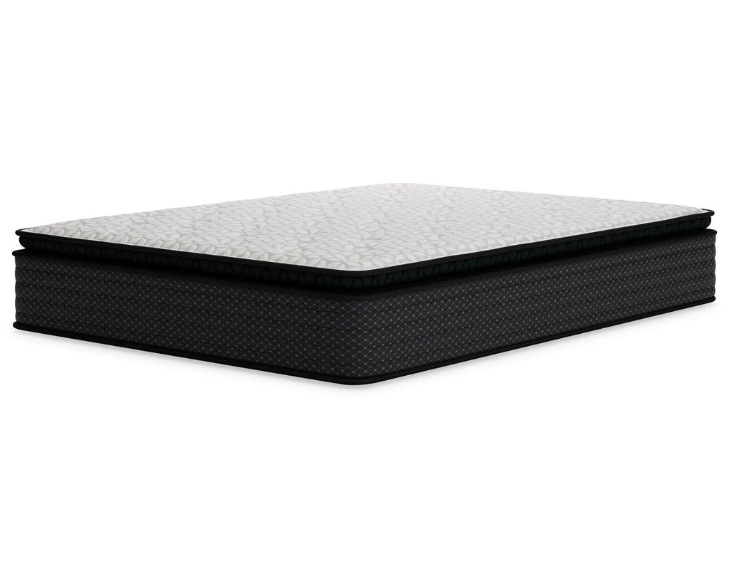 Twin Size 13-inch Pillow Top Hybrid Mattress with Gel Memory Foam White K894398