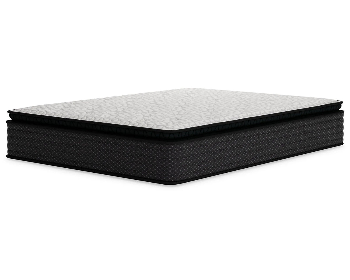 Twin Size 13-inch Pillow Top Hybrid Mattress with Gel Memory Foam White K894398