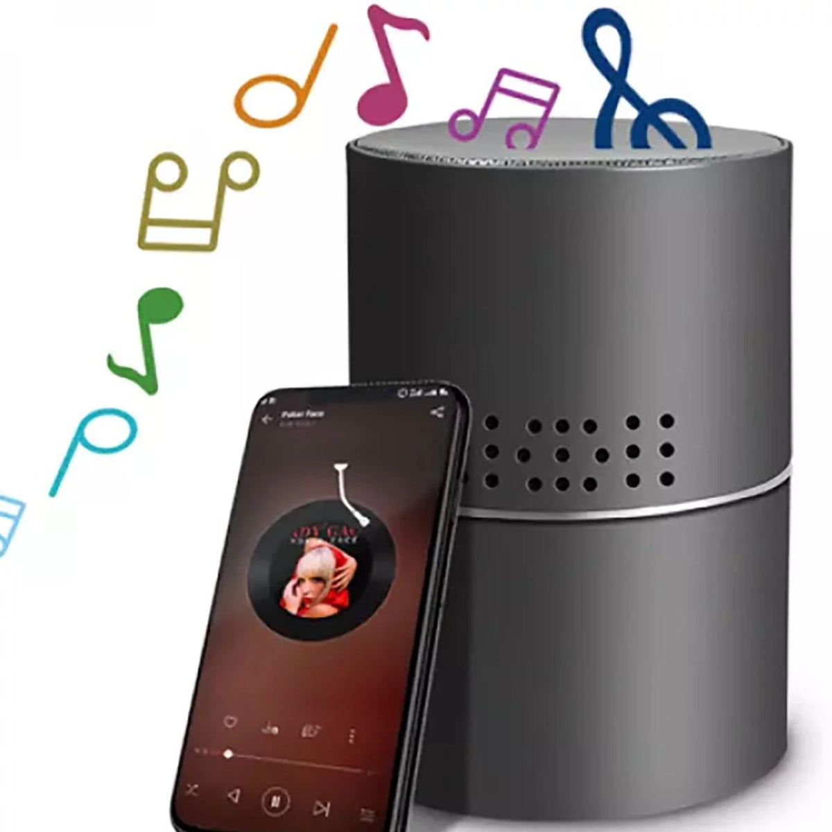 1080P WiFi Bluetooth Speaker Camera X4745