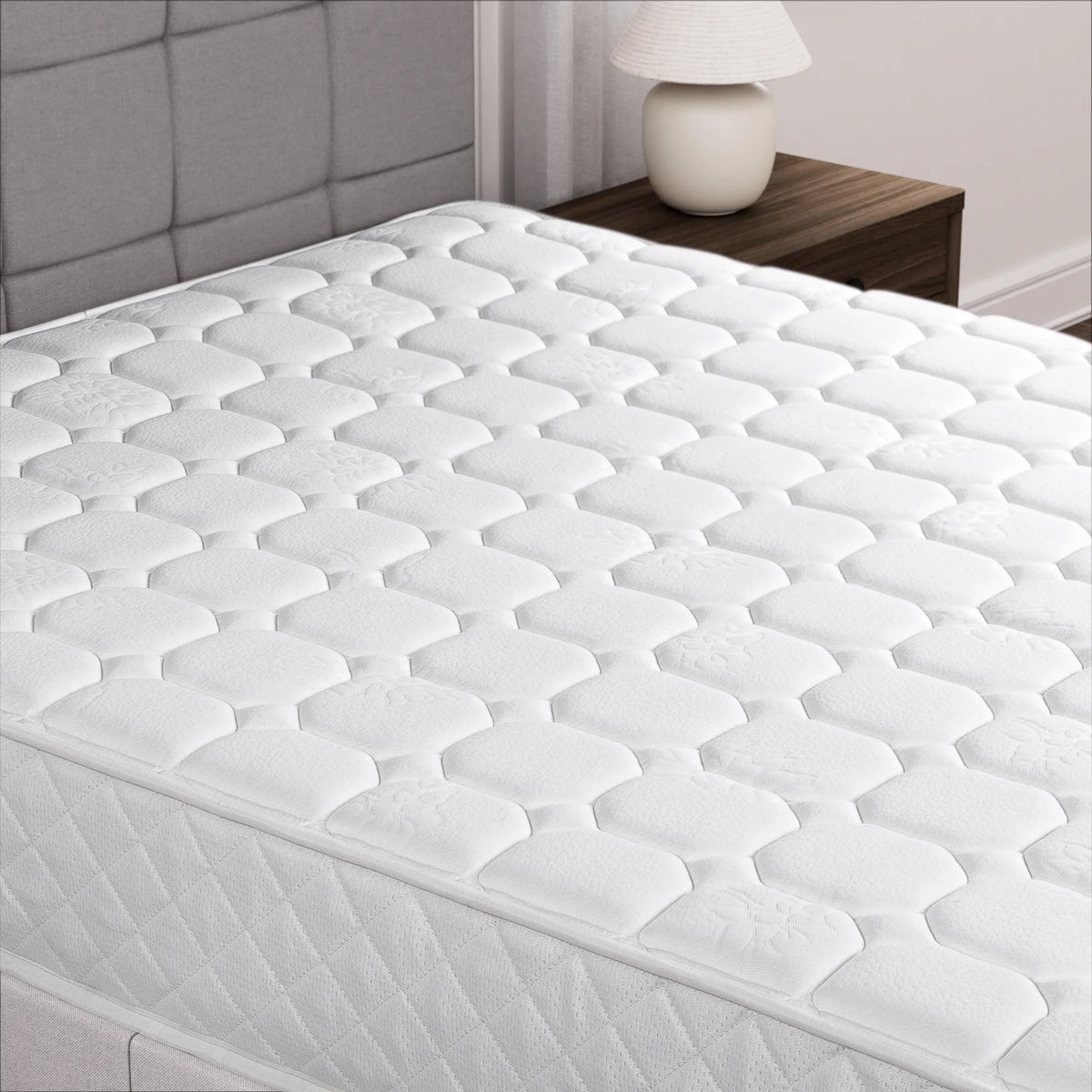 8 Quilted Hybrid Foam and Pocket Spring Mattress Full I246