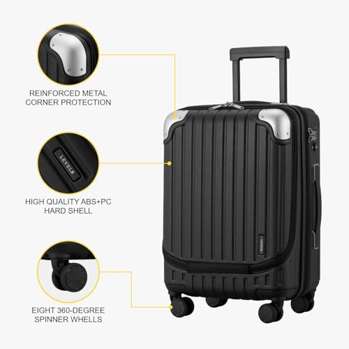 20 Inch Expandable Hardside Luggage with Tsa Lock B374185
