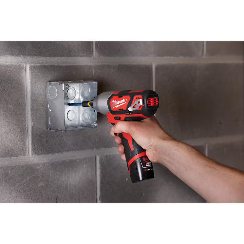 12V Cordless Drill Driver/Impact Combo Kit with Right Angle Drill C8593