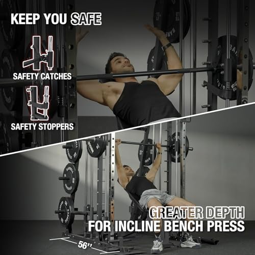 Smith Machine with Cable Crossover System Z7716