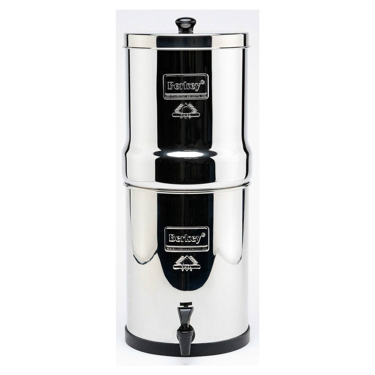 Countertop Water Filter System with Black Elements and 2 Fluoride Filters P387