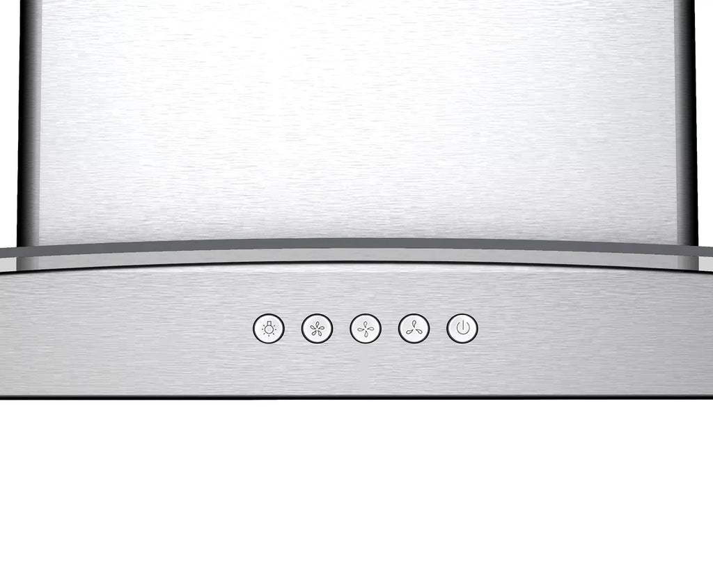 36" 900 CFM Stainless Steel Island Mount Range Hood D12696