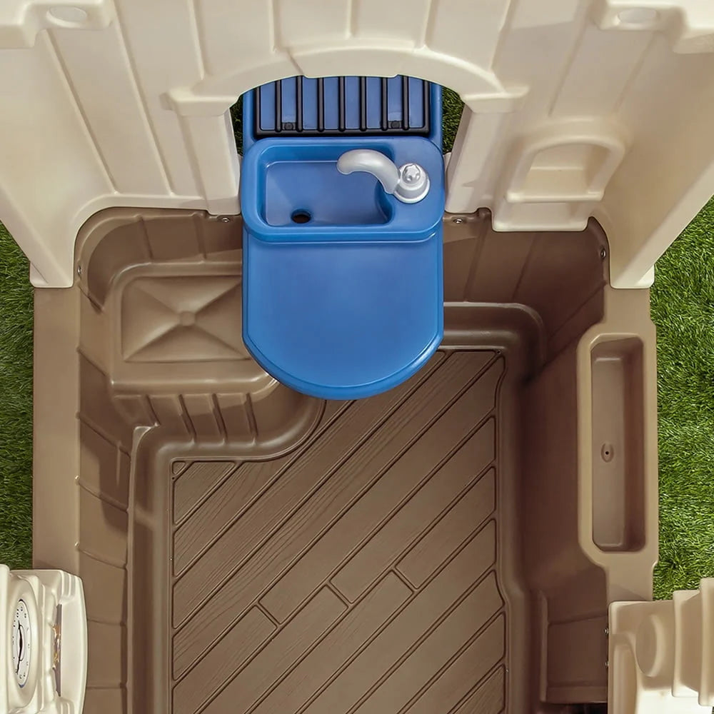 Brown Plastic Kids Playhouse P48881