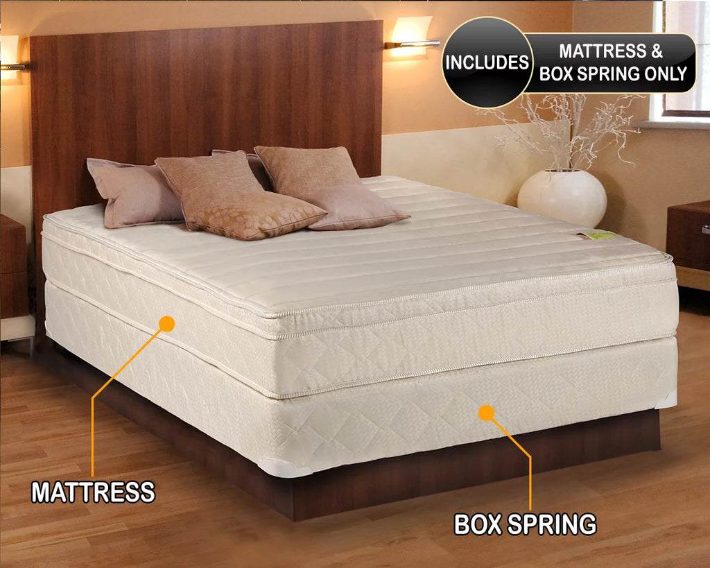 King Mattress & Low 5 Height Box Spring H806243