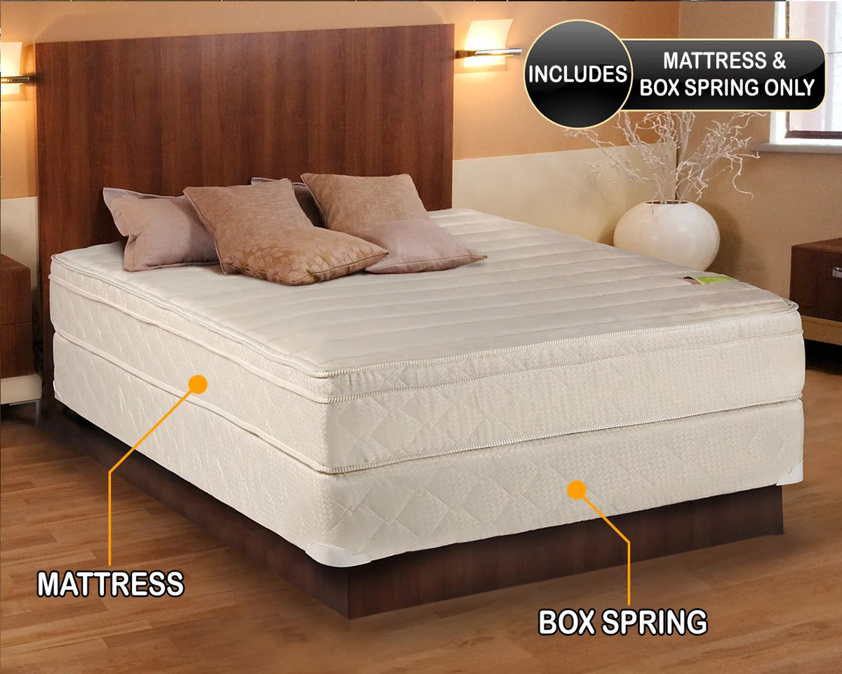 King Mattress & Low 5 Height Box Spring H806243
