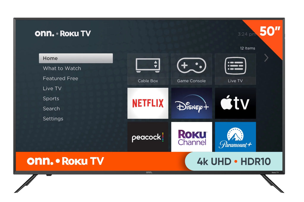 50" Class 4K UHD LED Roku Smart Television HDR A106240