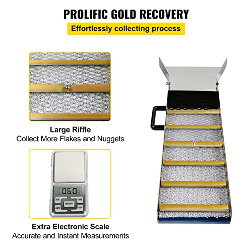 12" Aluminum Alloy Gold Panning Kit J6557