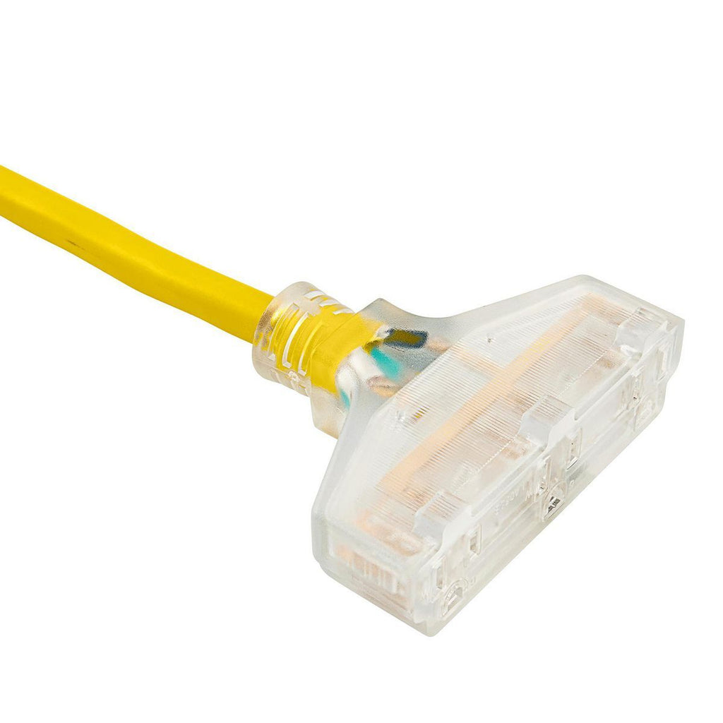 100 ft. 10/3 Gauge Triple-Tap Extension Cord R467