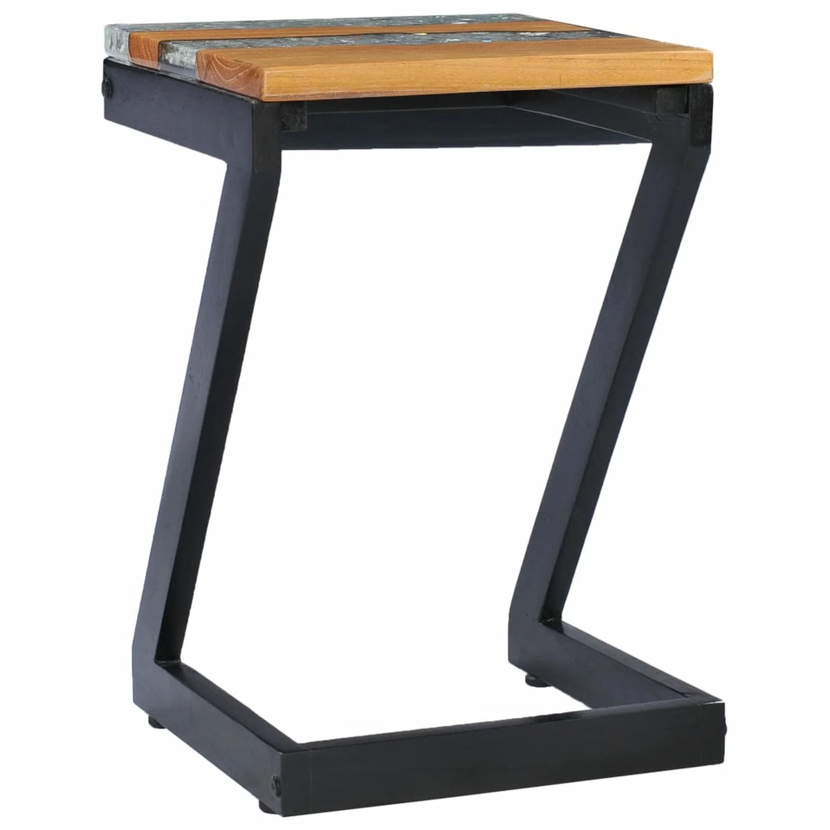 Teak Wood and Polyresin Coffee Table F8168