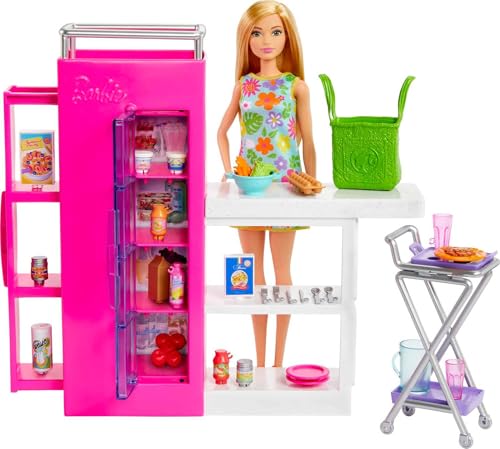 Barbie Doll & 25+ Accessories Pantry Playset K949