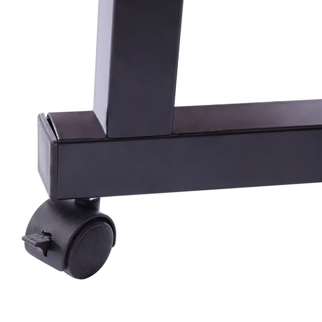 Rolling Computer Desk Corner Laptop Table B8321