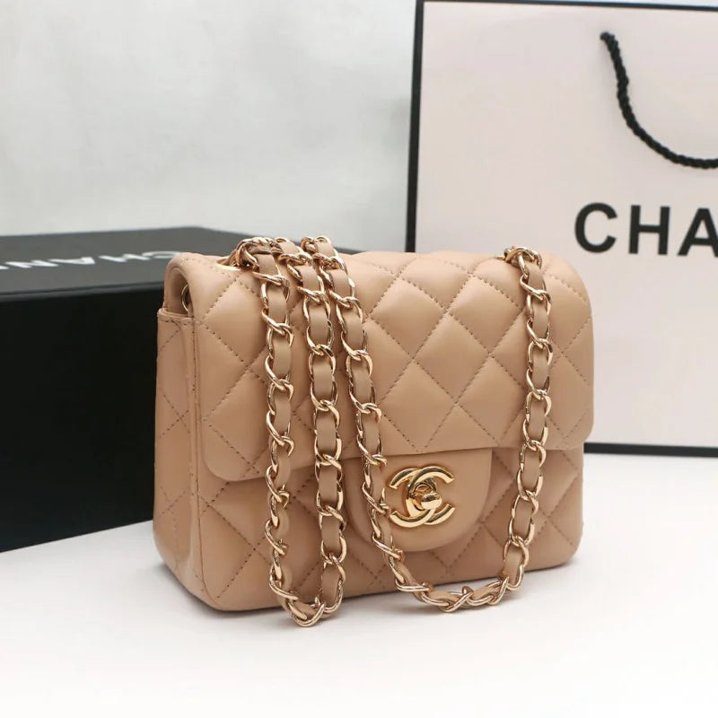 Lambskin Flap Bag V62505