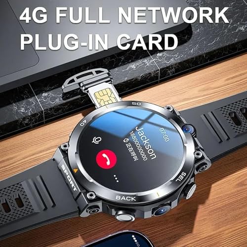 4g Sim Card Smartwatch with 1.39" Round Screen D44611