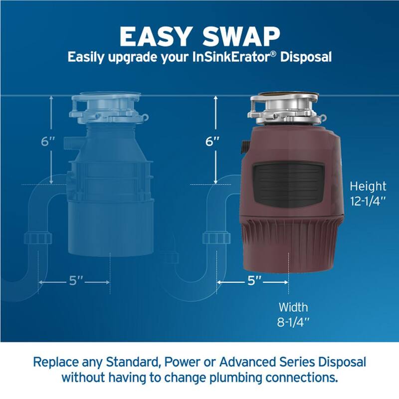 3/4 HP Continuous Feed Garbage Disposal I11239