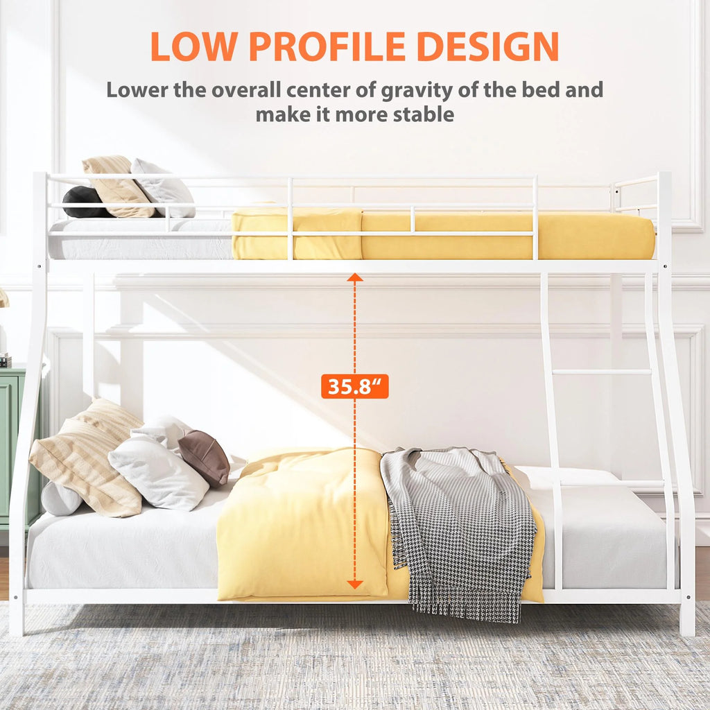 Twin Over Full Heavy-duty Metal Bunk Bed X535597