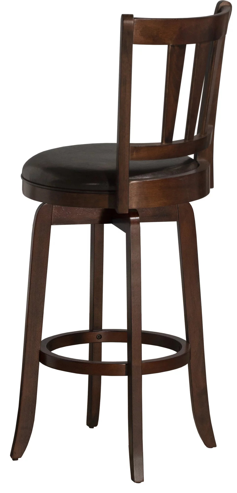 Wood Swivel Bar Height Stool B7199