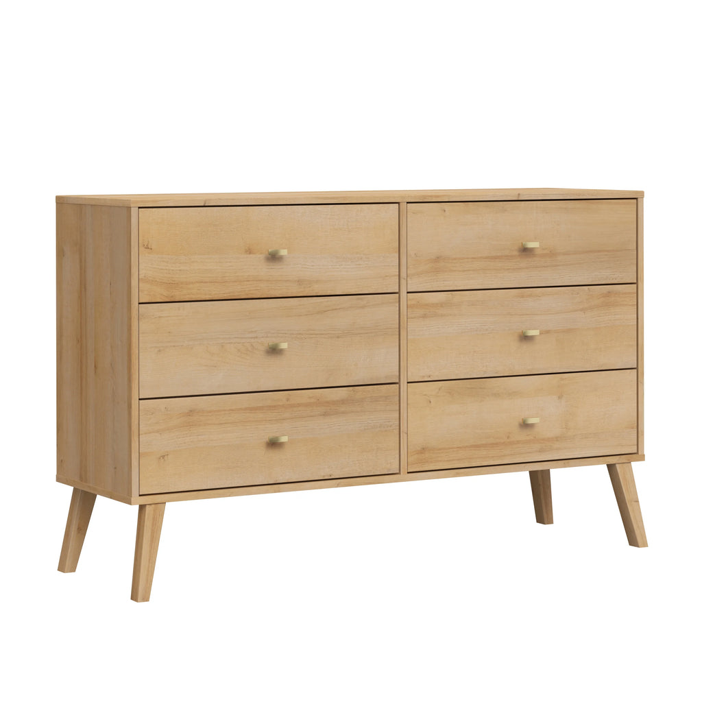 6 Drawer Wooden Dresser G53022