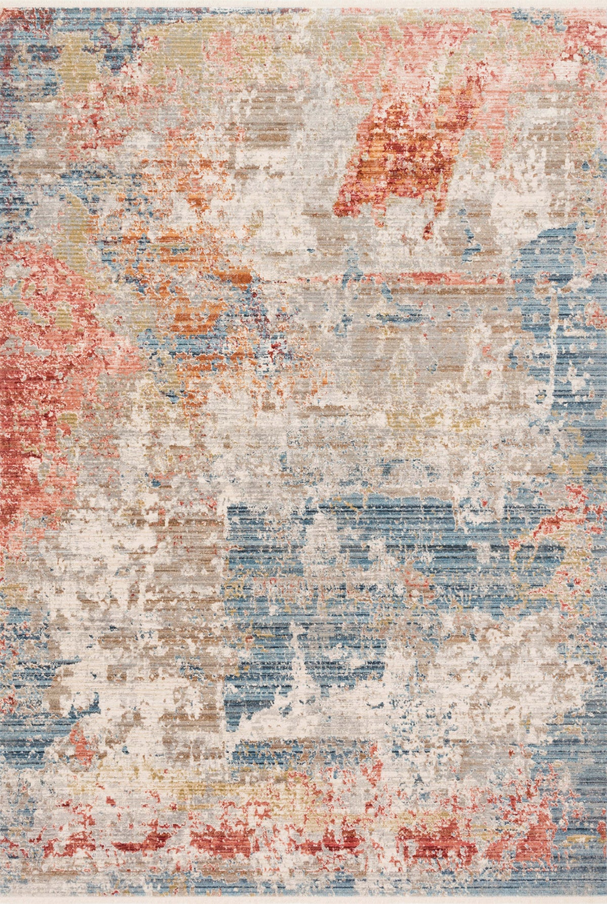 Grey Multi Rug J640