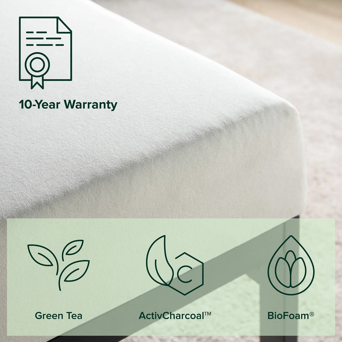 6 Memory Foam Mattress Full Z1503