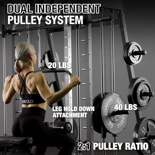 Smith Machine with Cable Crossover System Z7716