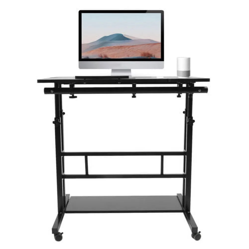 Rolling Computer Desk with Wheel W17552
