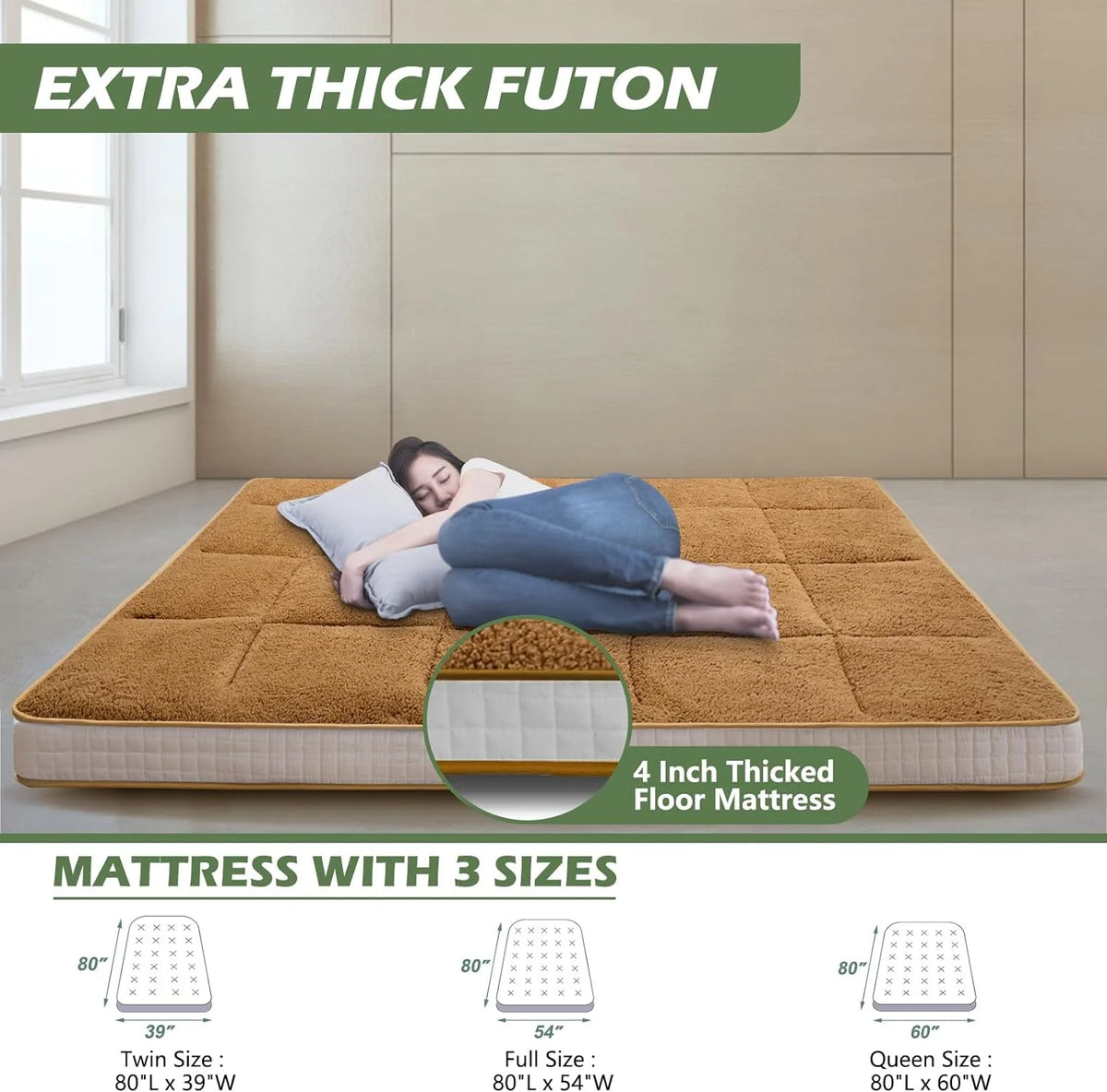 Japanese Floor Futon Mattress B611