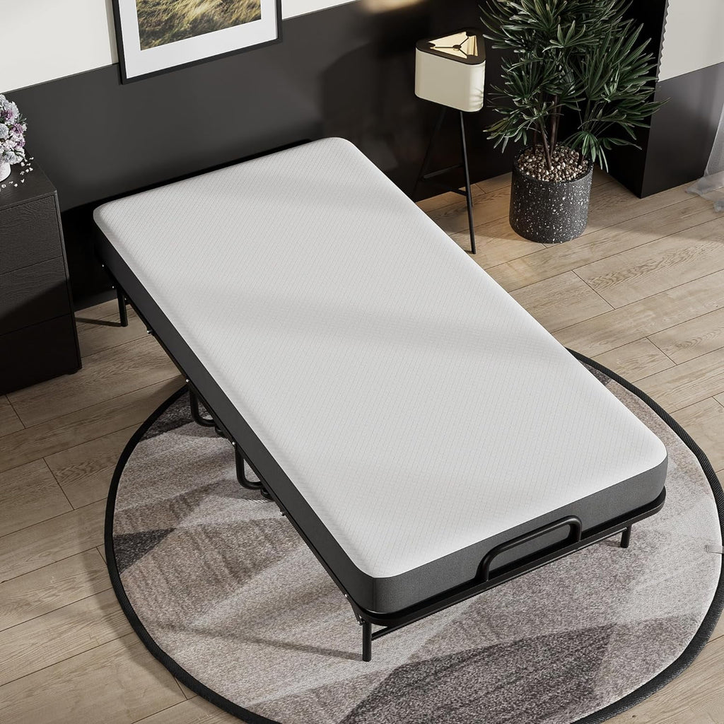 Folding Bed with Mattress 75 x 31 Z71240