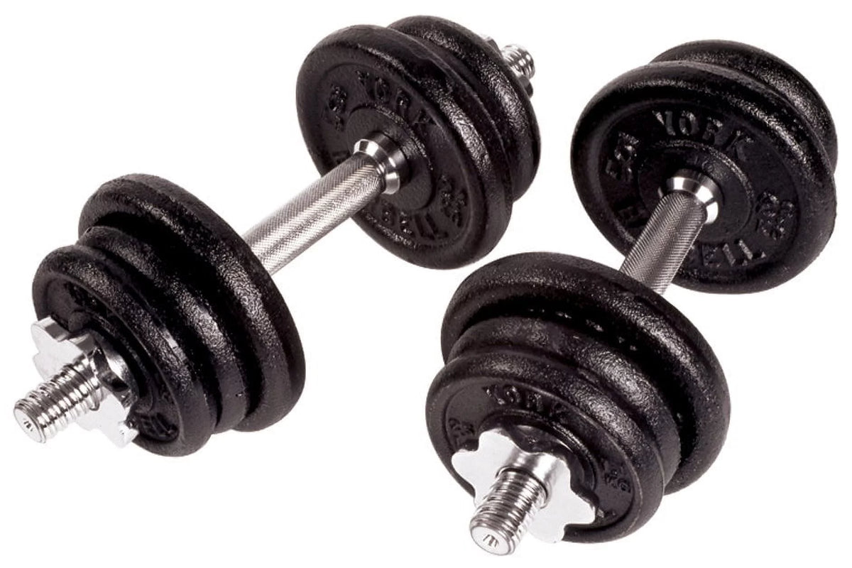 Cast Iron Adjustable Dumbbell Set Y22500