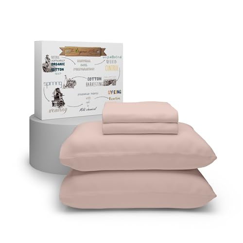 100% Cotton Percale 4-Piece Bed Sheets Set N21789