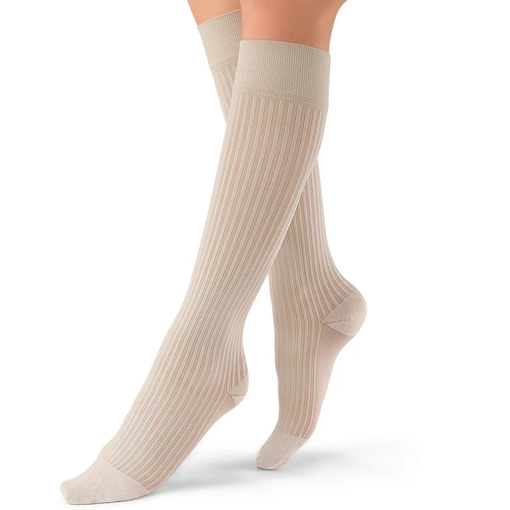 Knee High Compression Socks 20-30 mmHg Closed Toe F32928