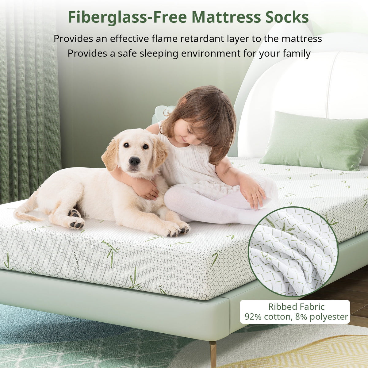 6 inch Memory Foam Twin Mattress M95637