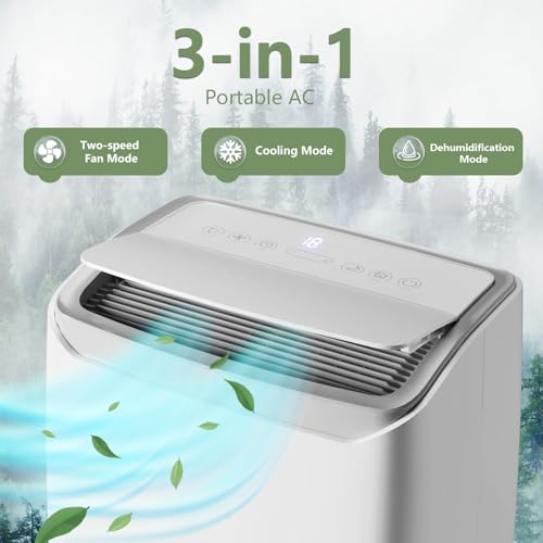 Portable Air Conditioners with Remote Control V94142